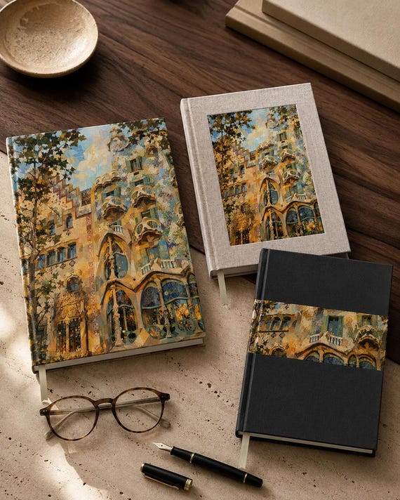 Barcelona Organic Facade Printable Wall Art, Spanish Architecture Digital Download, Gaudí-Inspired Decor
