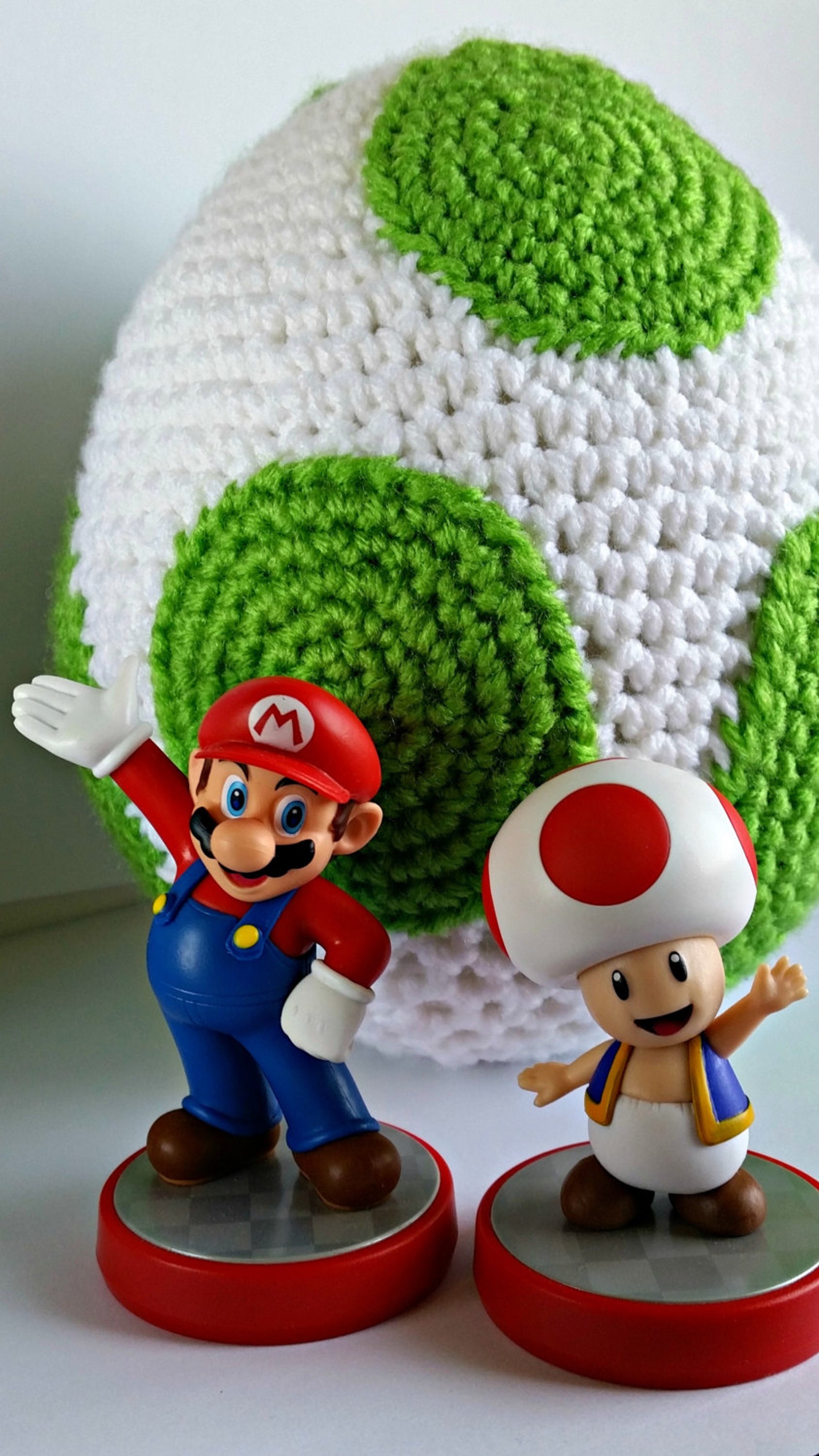 Yoshi Egg Amigurumi Crochet Pattern PDF/ Yoshi's Island/ Yoshi's Wooly ...