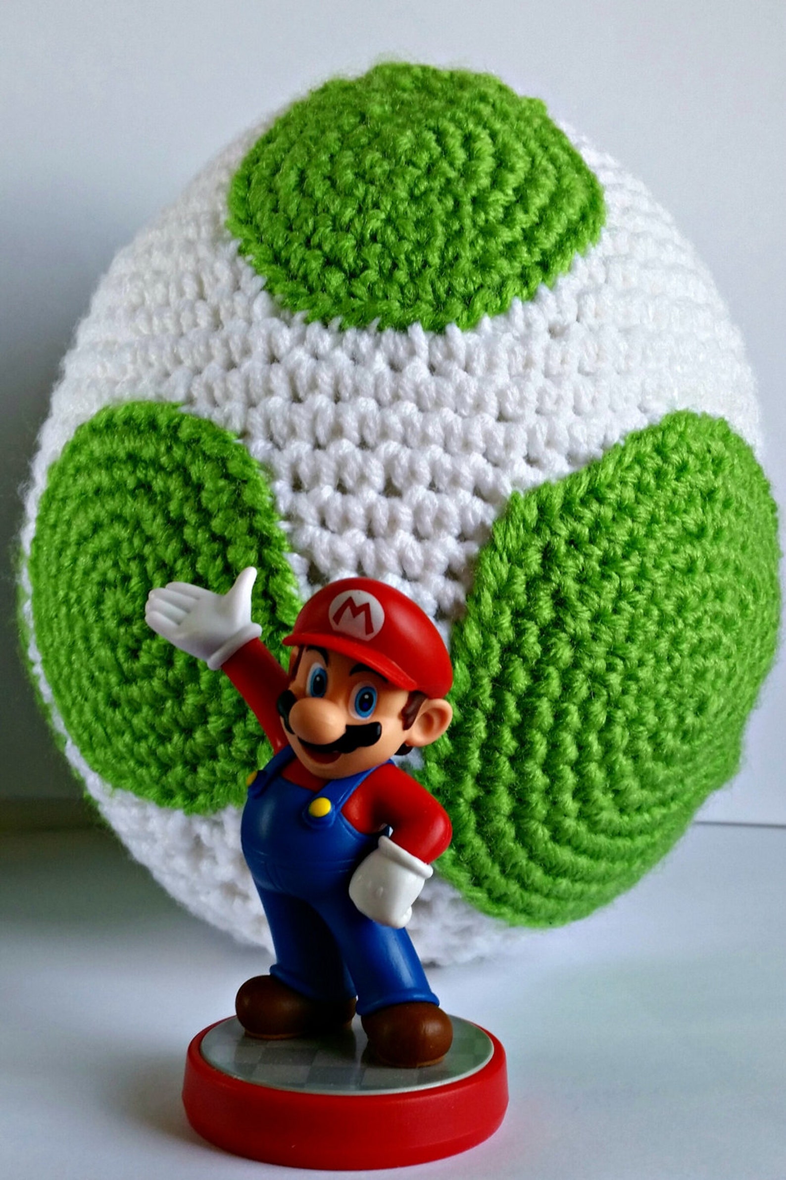 Yoshi Egg Amigurumi Crochet Pattern PDF/ Yoshi's Island/ Yoshi's Wooly ...