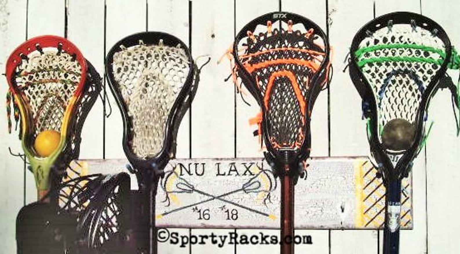 Lacrosse Stick Hanger Wall Hook Rack Lax Player Gift Team Etsy