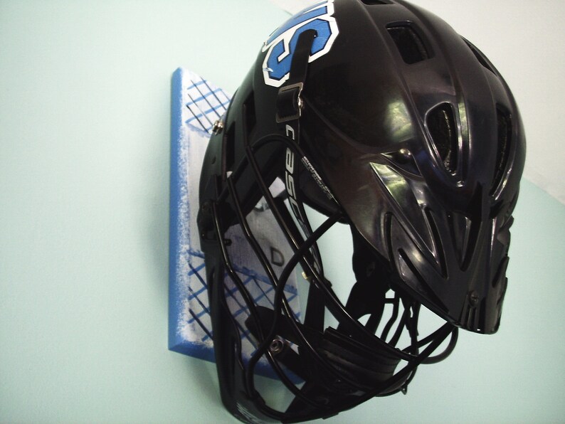 Helmet Hanger Lacrosse Lax Football Hockey Handmade Etsy