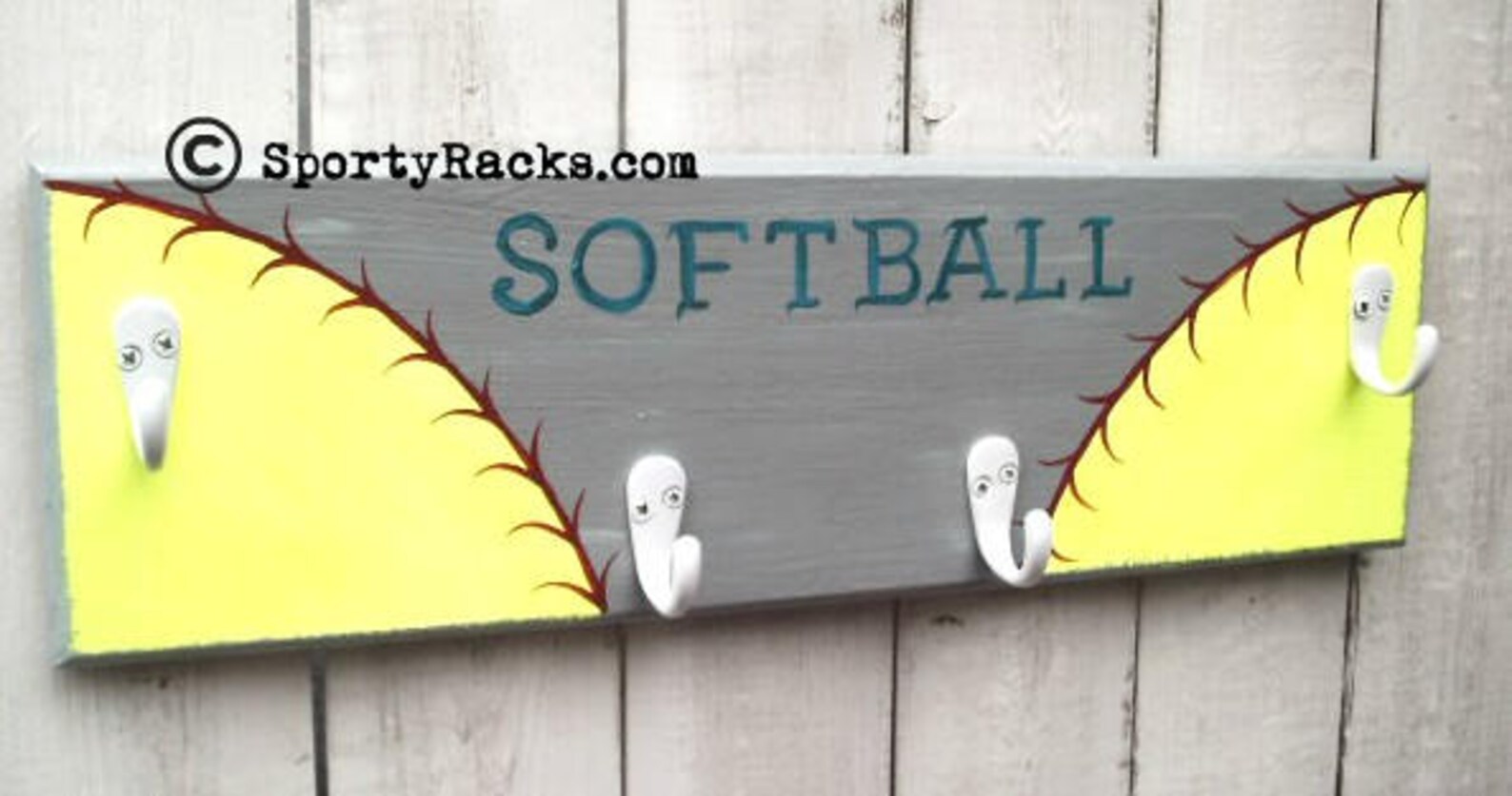 Softball Wall Hooks Fast Pitch Slow Pitch Team Player Coach Etsy