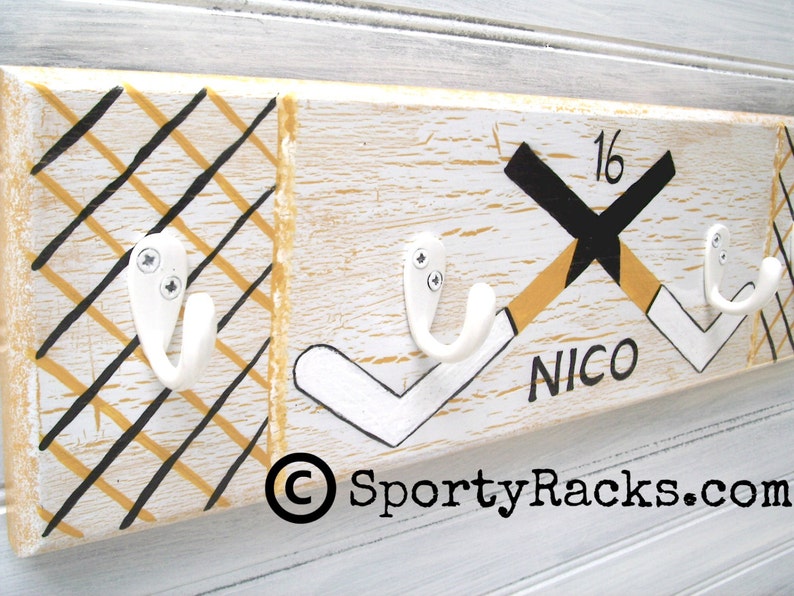 Ice Hockey Player Hockey Fan Gift Custom Team Colors Etsy