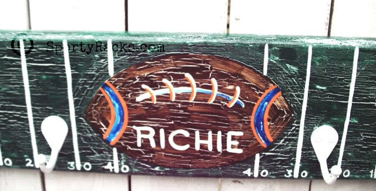 Football Team Blue Orange School Colors Orange and Blue Etsy