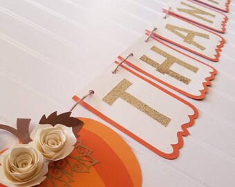 Fall banner, pumpkin banner, fall in love, Thanksgiving banner, Thanksgiving decor, rustic fall banner, country fall, little pumpkin