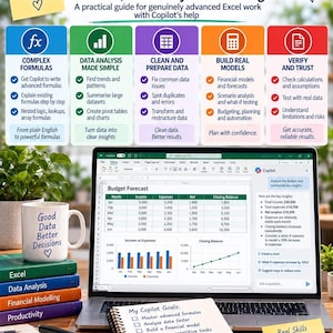 Copilot Excel Guide PDF, Advanced Formulas, Data Analysis And Financial Modelling
