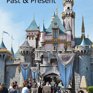 Vintage Disneyland Art for your Home and your Memories 8x12
