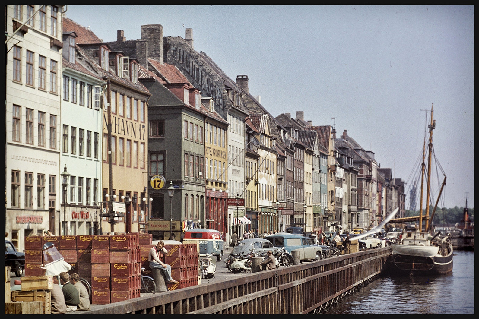 Vintage 1940s Image of Copenhagen From Original Negative Etsy Israel