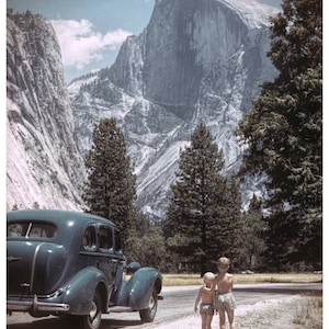 Yosemite Memories 8x10 Vintage 1949 Photo from Original Negative