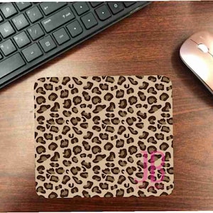 Leopard Print Mouse Pad