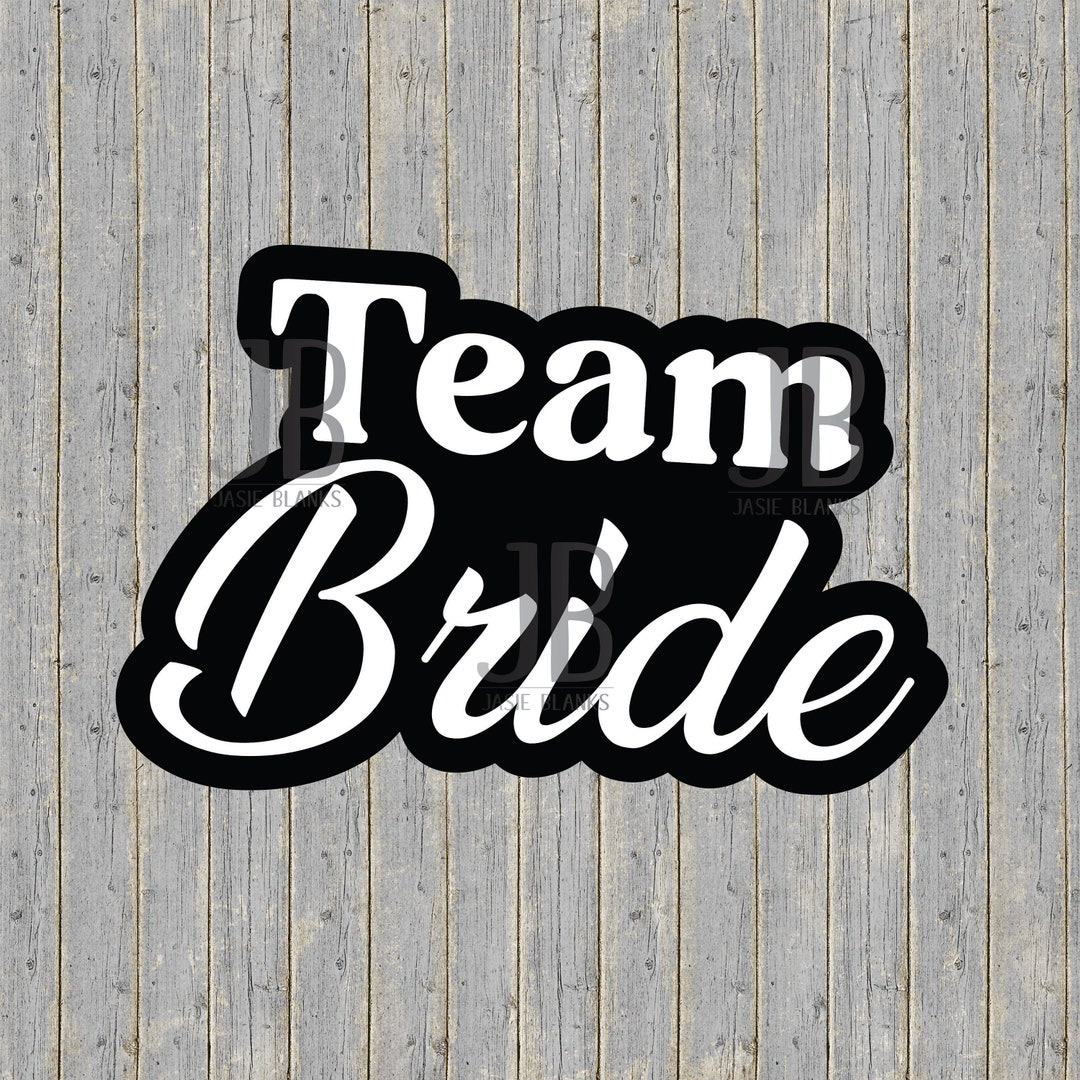 Team Bride Photo Prop - Etsy