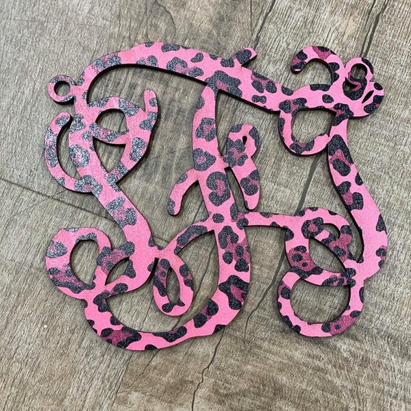 Car Charm Monogram - Script