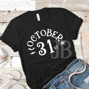October 31- Graphic T-Shirt