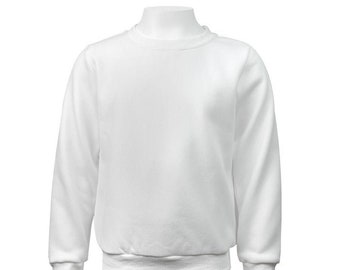 Polyester Sweatshirt - White