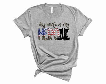 My Uncle is my Hero camo - Transfer