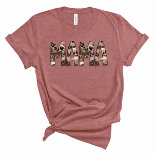 Mama Glitter Leopard - Graphic Tee