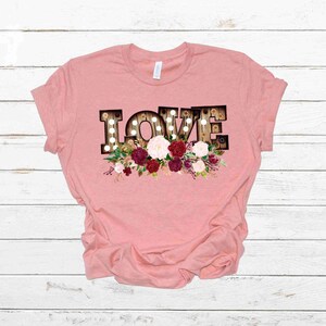 Floral LOVE - Transfer
