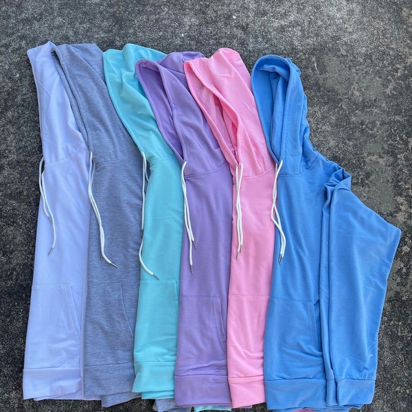 Adult Polyester Lightweight Hoodie