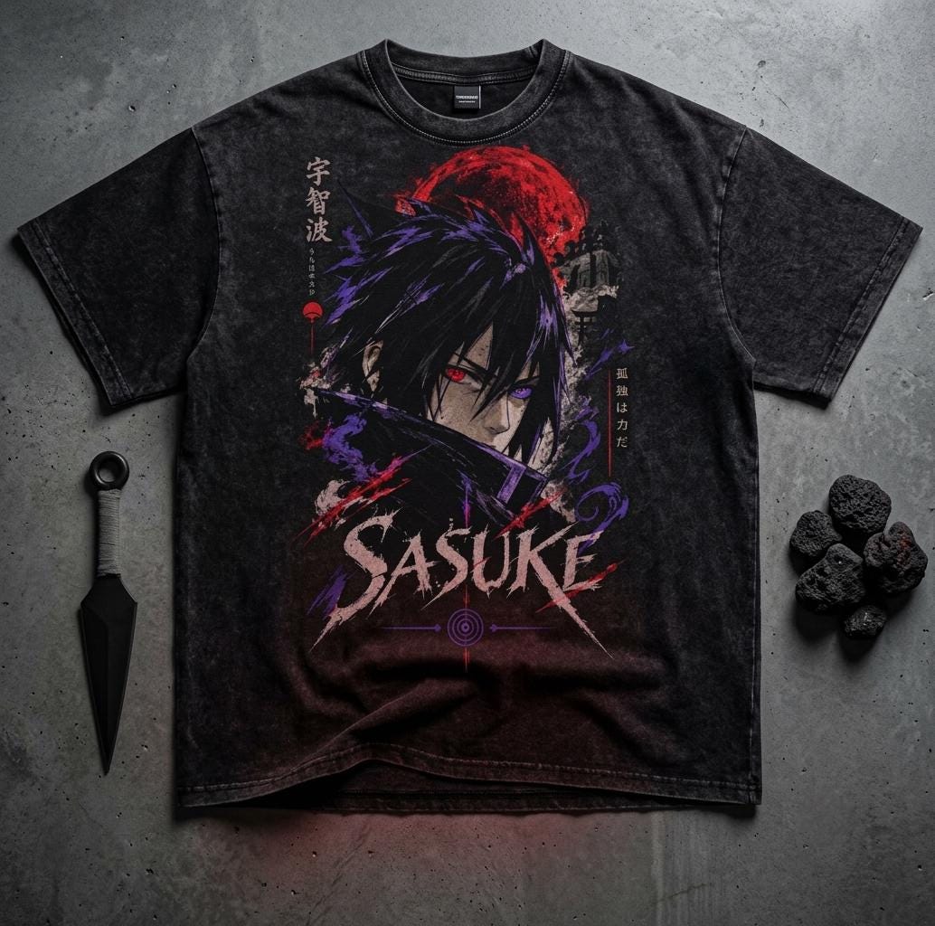 Sasuke T Shirt - Etsy