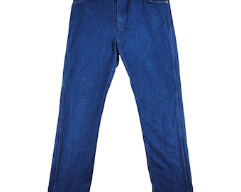 Vintage Levi's 501 W36 L30 Dark Blue RARE Levis 501 Blue Men Women