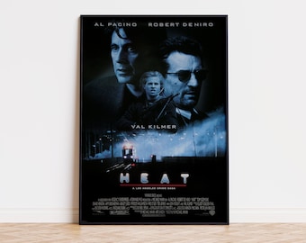 Heat – plakat filmowy | Pobieranie cyfrowe | Wysoka jakość, gotowy do druku