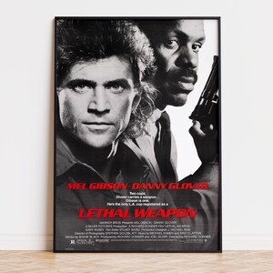 Lethal Weapon - Movie Poster | Digital Download | High Quality Ready To Print