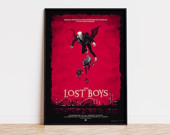 Los Niños Perdidos - Póster de la película / Descarga digital / Alta calidad, listo para imprimir
