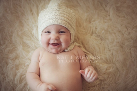 Cream hotsell baby hat
