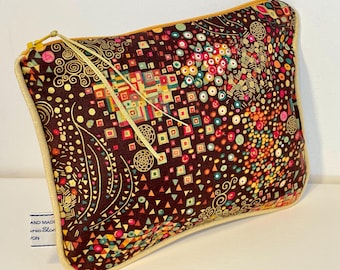 Small cosmetic bag, Handbag organiser pouch (Clint)