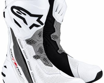 Alpinestar Super Tech R Racing Boots | Protective moto Gear | Racing Shoe