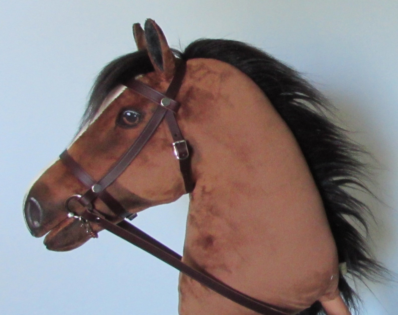 Bright bay Hobby Horse stick horse. Top quality with Etsy