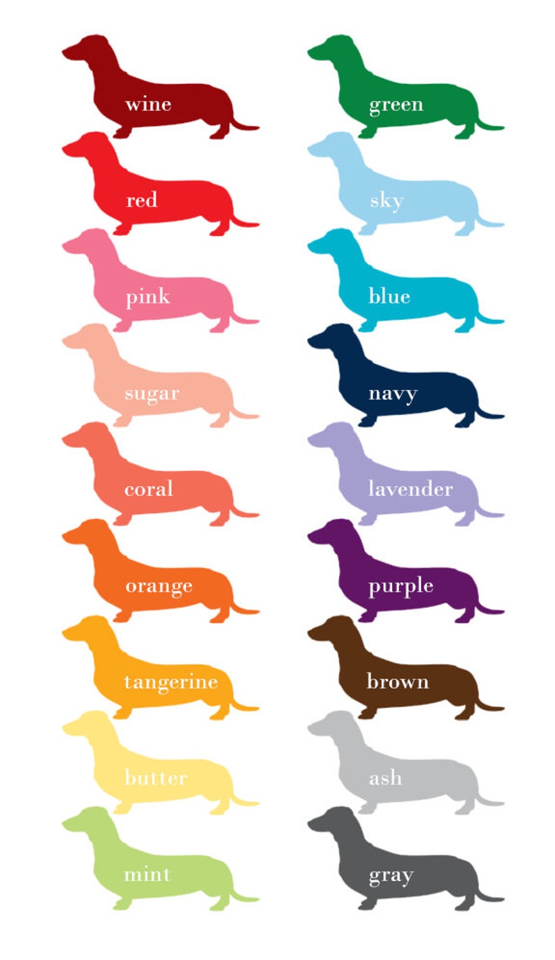 Labrador Retriever Color Chart Modern Dog Art Etsy