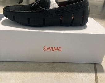 New Swims loafers men. Size 7 all black.