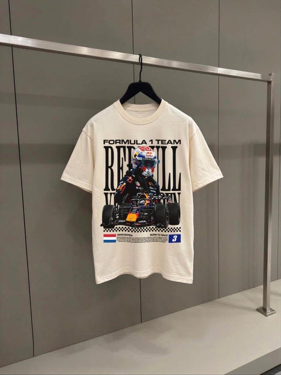 Max Verstappen F1 Shirt, Vintage Racing Comfort Colors® Tee, Formula 1 Merch, Formula One Fan Apparel