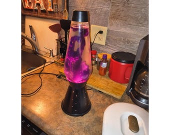 Working 1970s Century 100 LAVA LAMP Starlight Base Was Replaced In 1990's