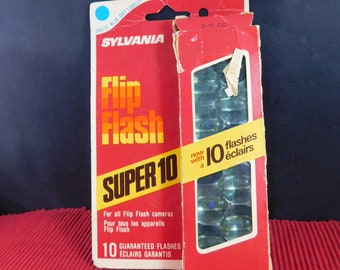 Flash Polaroid Sylvania 10 Flip Flash Pour Appareil Photo Vintage, Occasion
