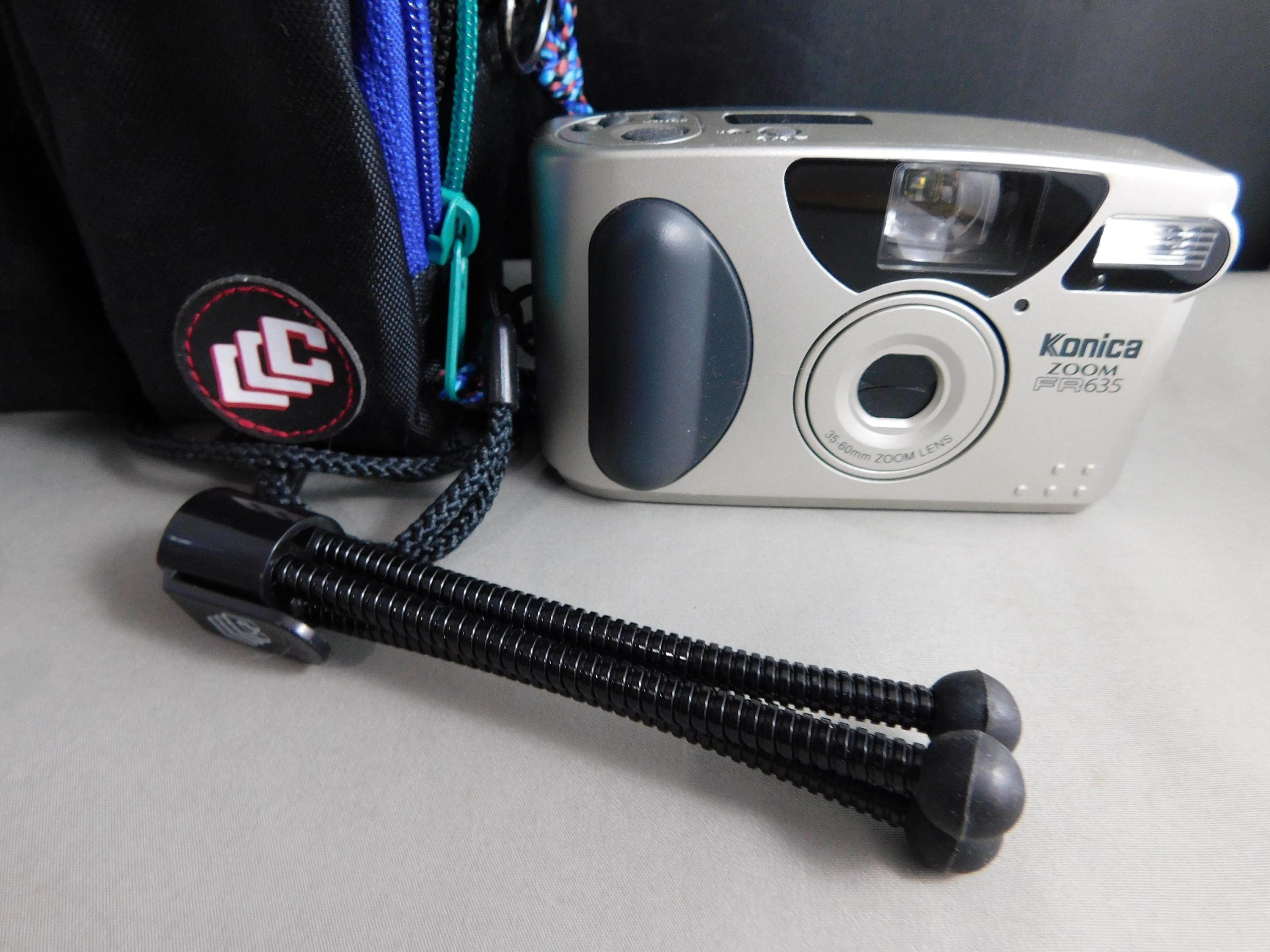 Vintage Konica Zoom FR635 Point and Shoot 35mm Film Camera W