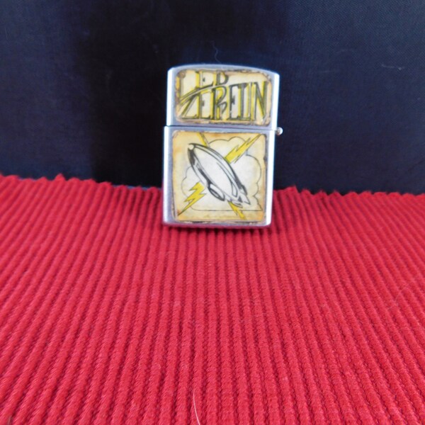 Led Zeppelin Zippo Lighter Etsy