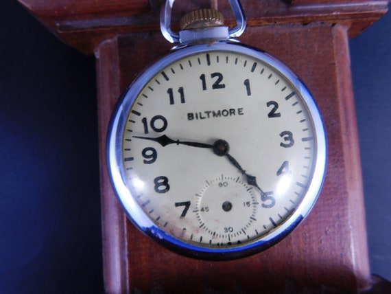 Biltmore pocket hotsell watch antique