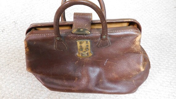Antique Doctor Bag, Vintage Doctor's Bag, Farmhouse D… - Gem