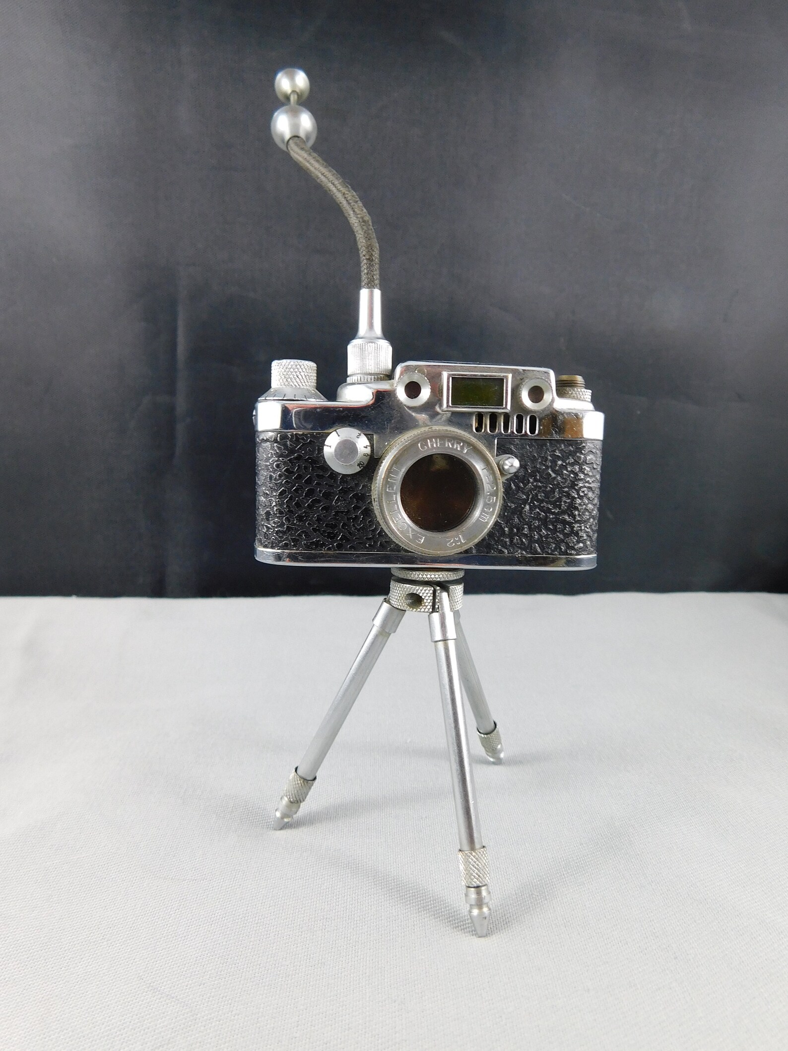 Vintage Black LUMIX Camera Lighter With Expandable Tripod Etsy UK
