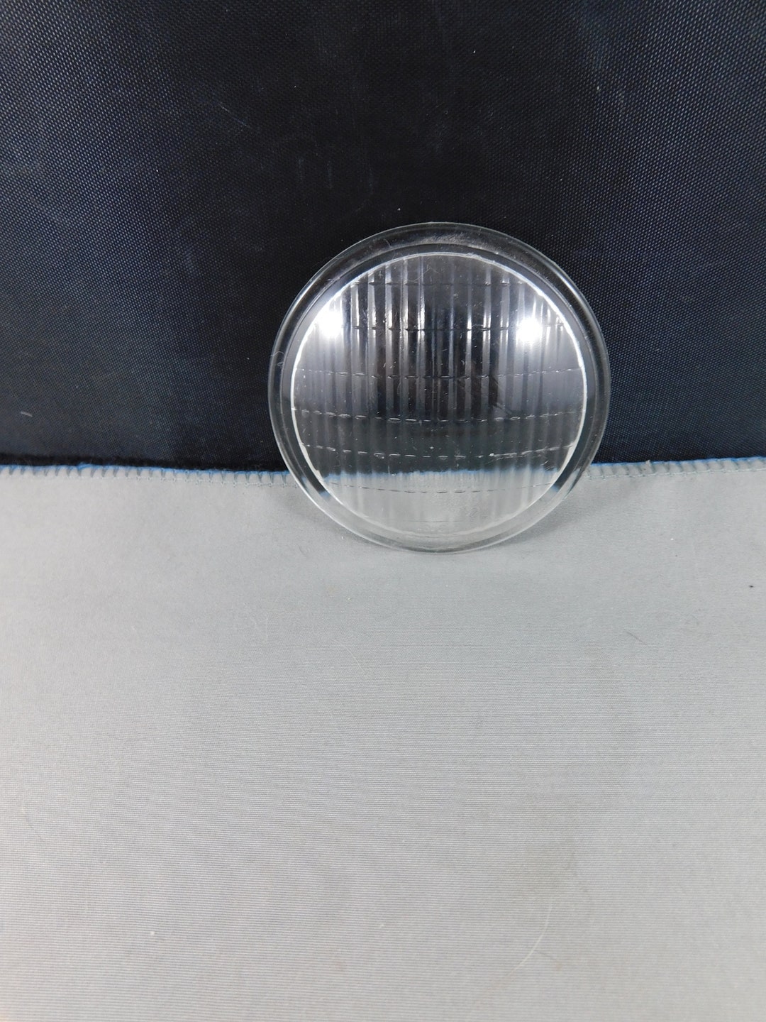 Vintage Tail Light Glass Lens 2 3/4 Tail or Stop Light Tail Light Lens