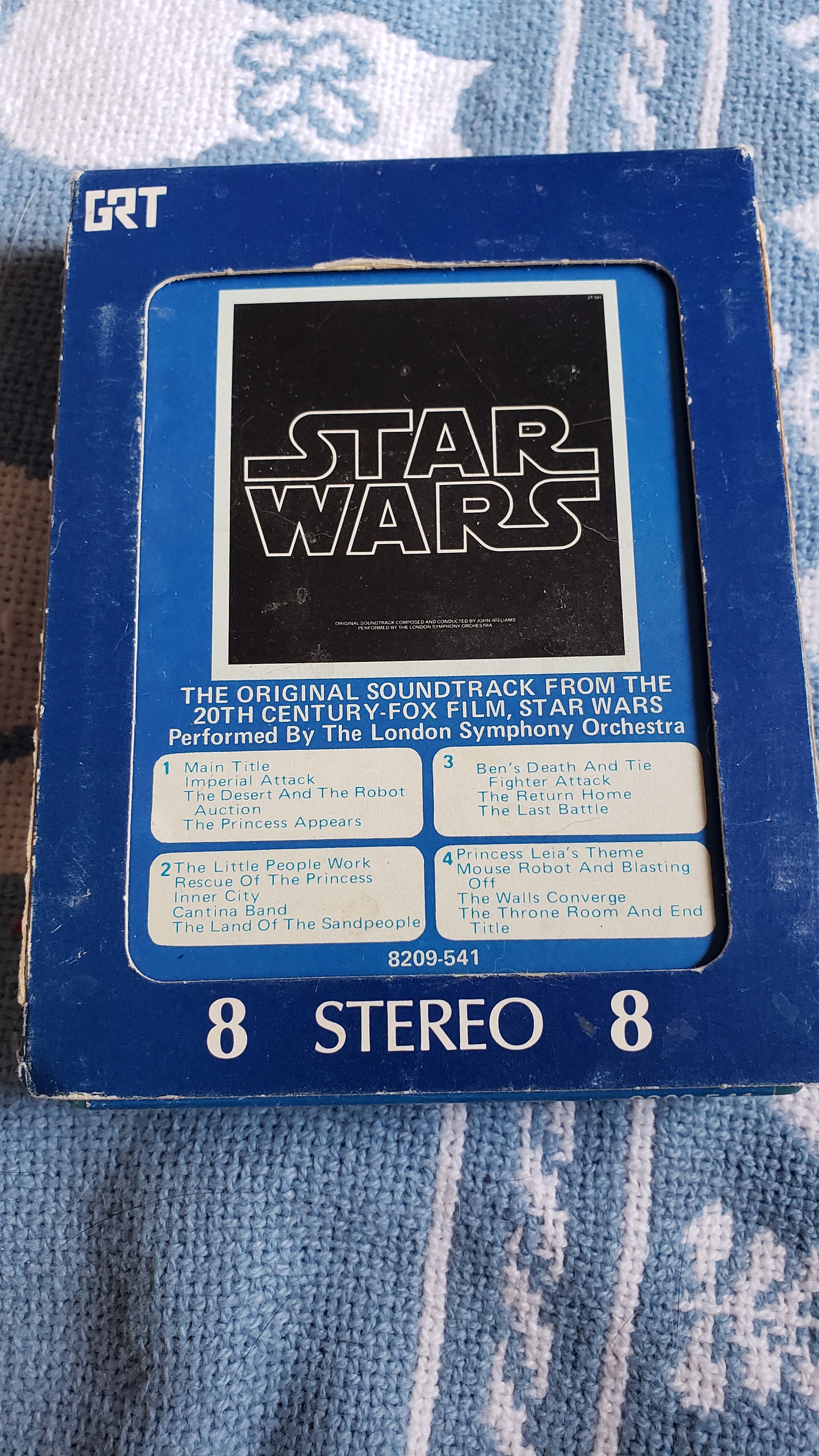 Star Wars 8 Track Original Soundtrack 1977 20th Century Records - Etsy