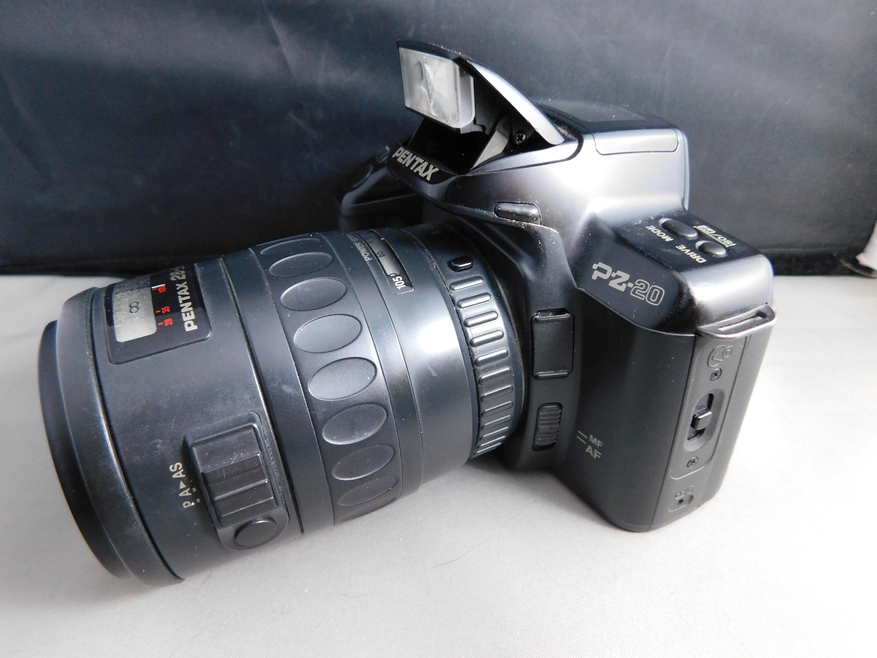 Pentax PZ-20 Autofocus 35mm Film SLR Camera W/28-105mm Lens, Case