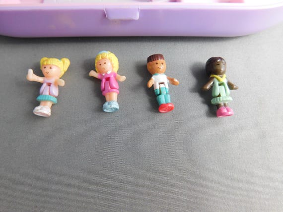 POLLY POCKET VINTAGE Stampin' School Tampon école 1992 Bluebird incomplet EUR 15,00 - FR
