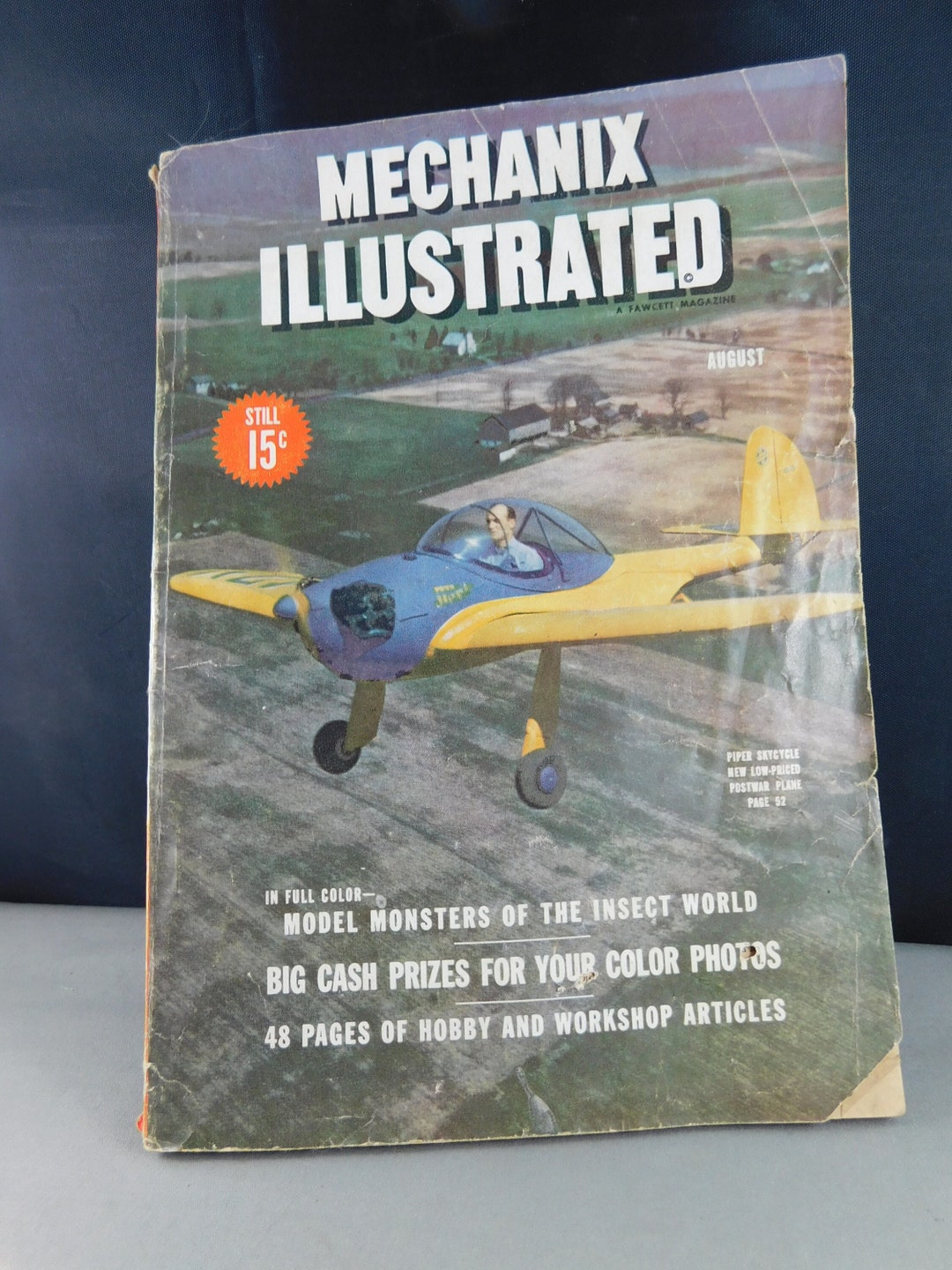 Vintage Mechanix Illustrated August 1945 - Collectible, Inventions ...