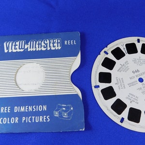 1953 View Master Reel Roy Rogers In The Holdup #946 Vintage