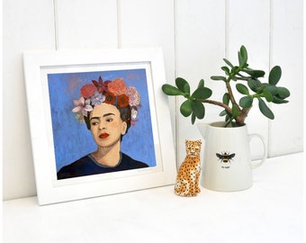 Frida Portrait Print