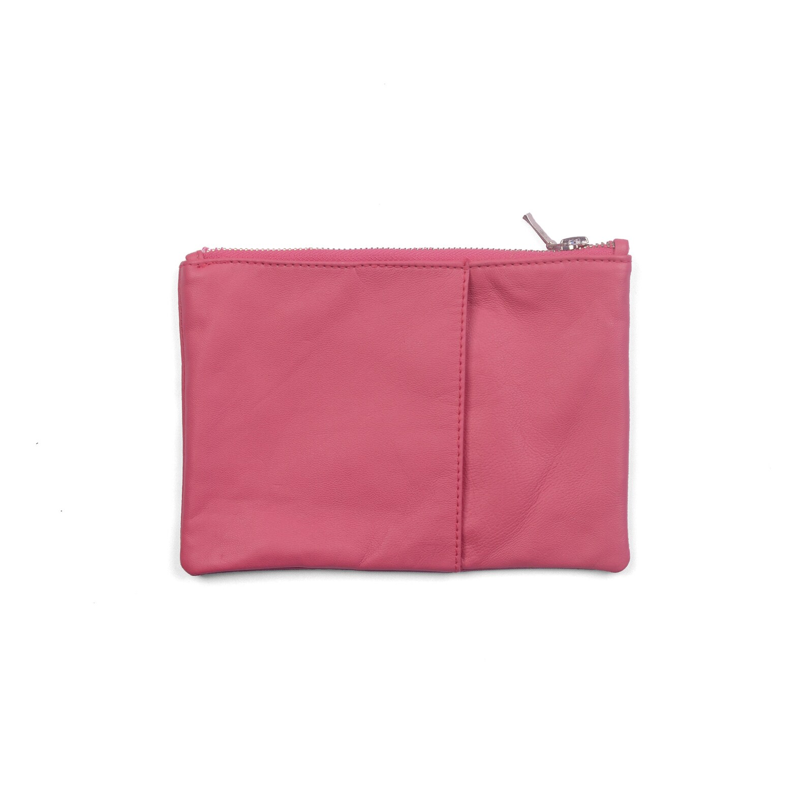 ROSE Leather Planner Pouch / Accessory Organizer Pouch Bag. Etsy