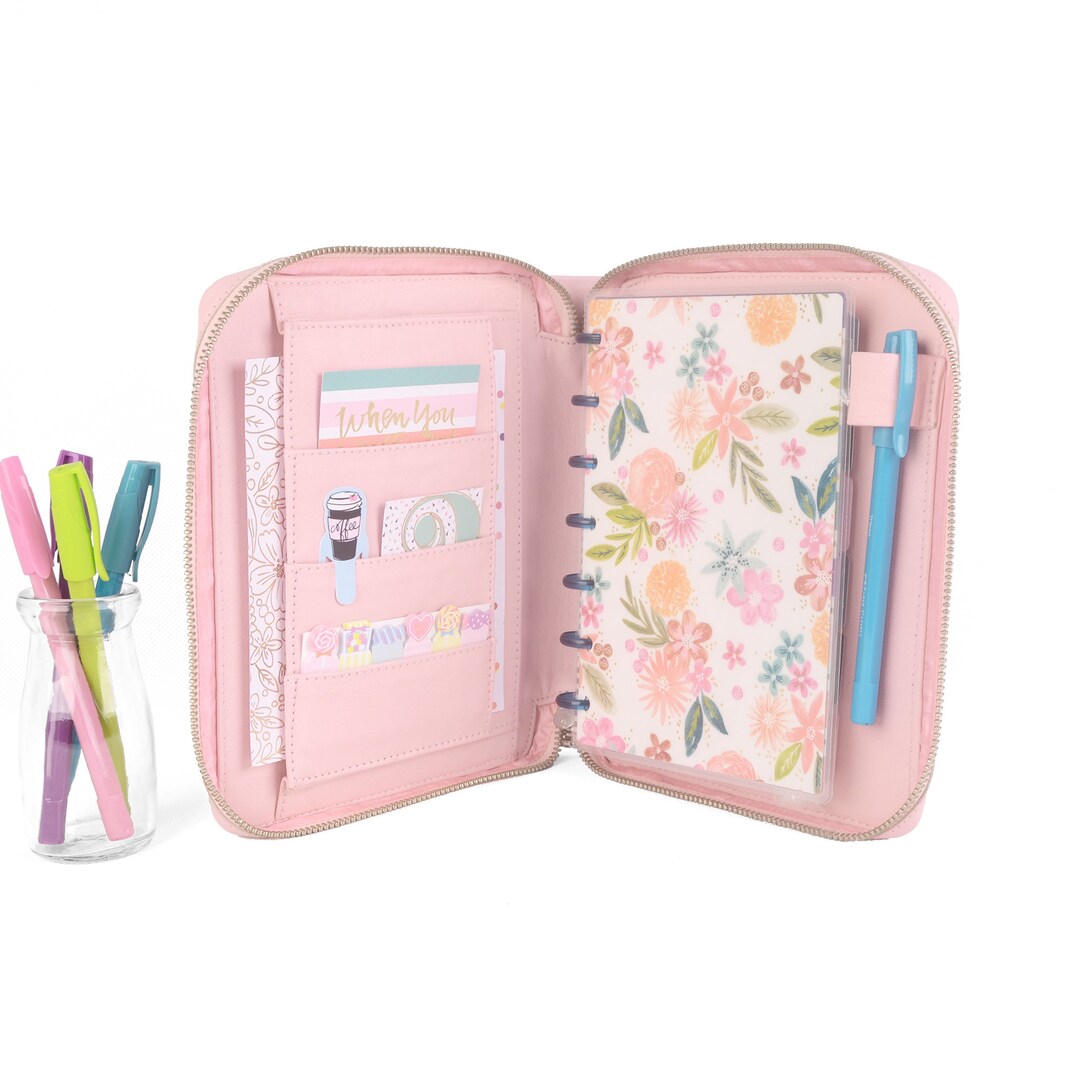 JANE Zippered Mini Planner Cover for Coil Bound / Discbound Planners